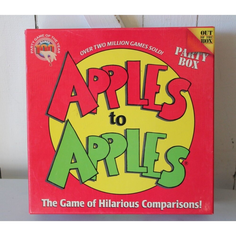 Apples To Apples Party Box Game The Game of Hilarious Comparisons Fun Game 12+